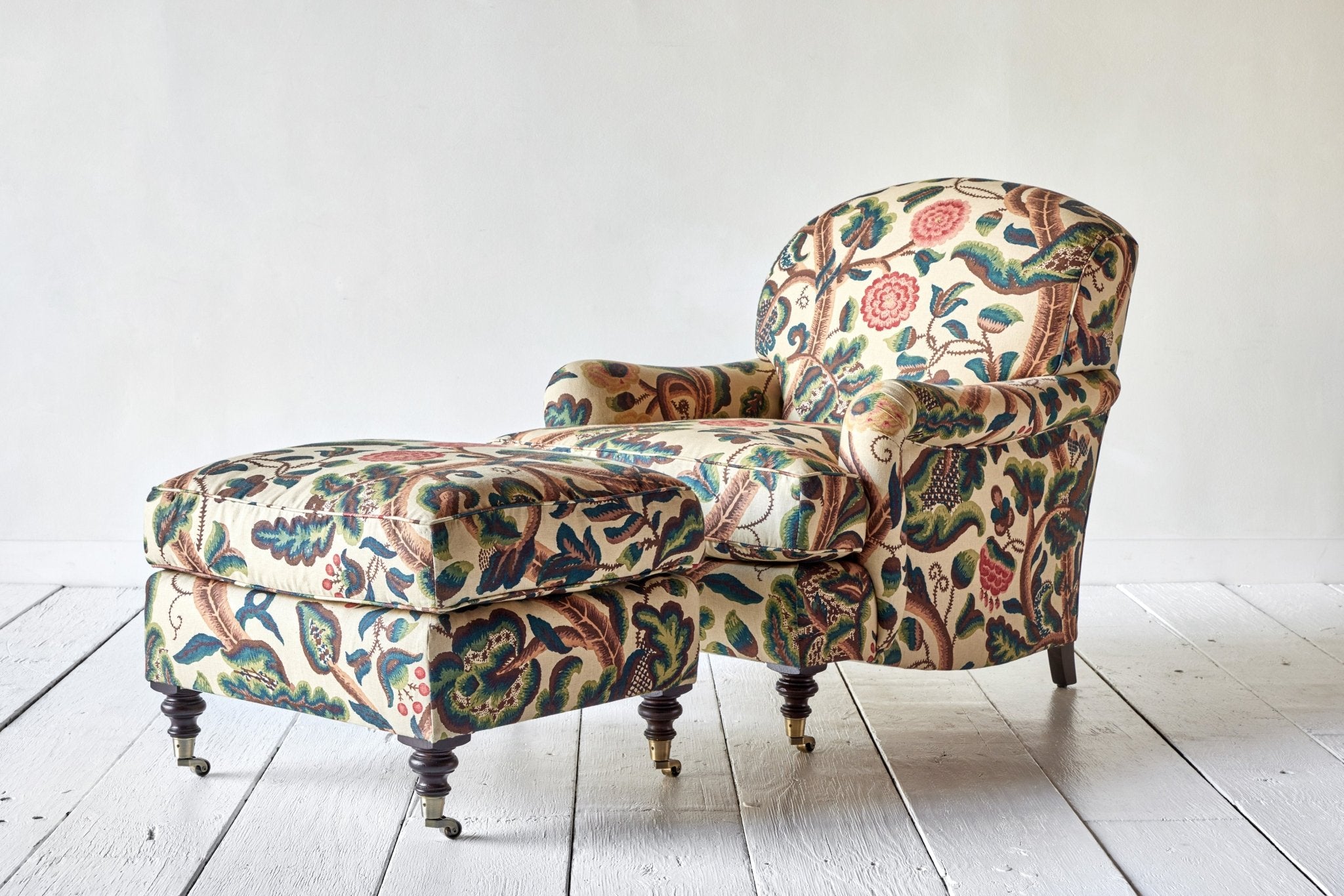 Nicky Kehoe - English Roll Arm Ottoman
