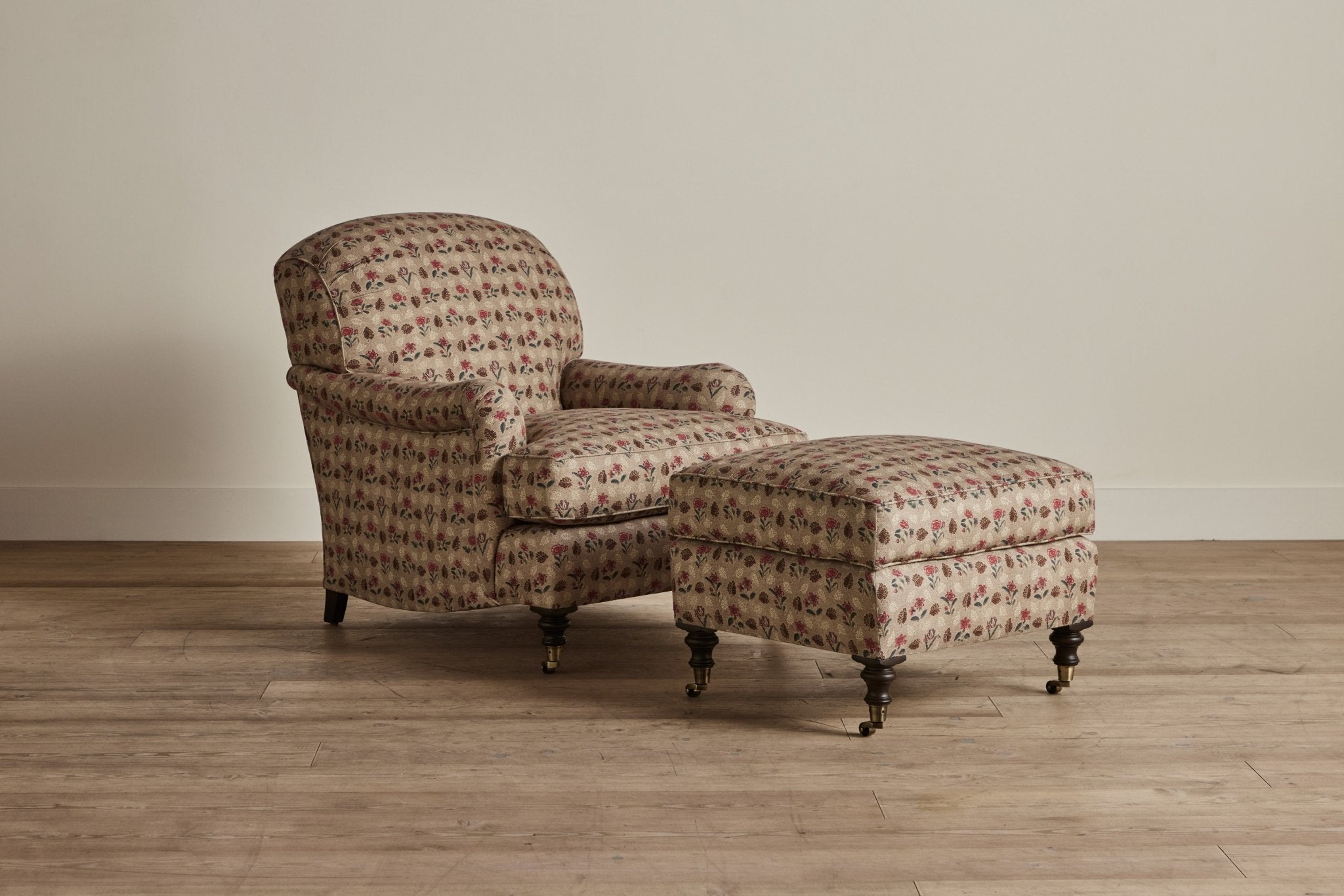 Nicky Kehoe - English Roll Arm Ottoman