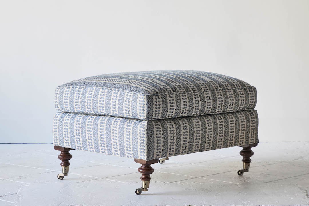 Nicky Kehoe - English Roll Arm Ottoman
