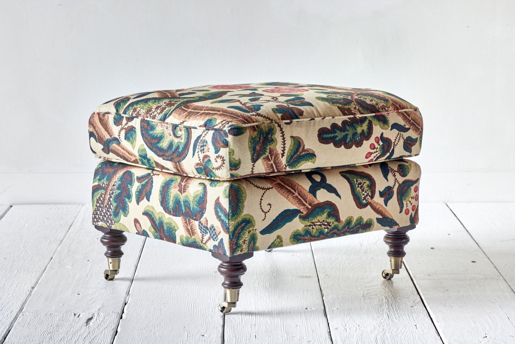 Nicky Kehoe - English Roll Arm Ottoman