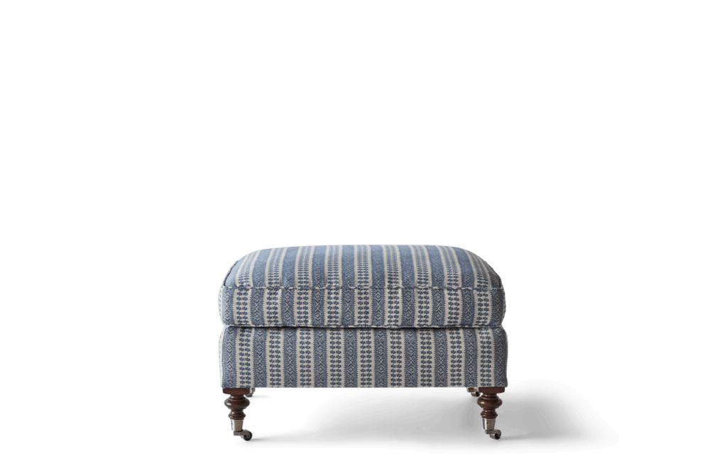 Nicky Kehoe - English Roll Arm Ottoman