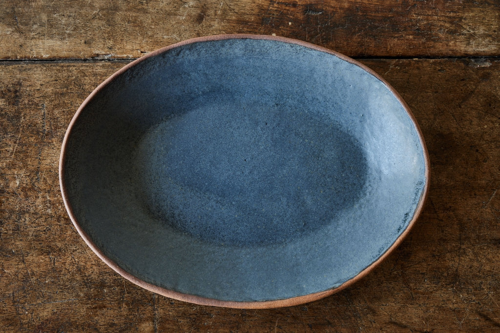 Nicky Kehoe - Large Serving Platter in Smoke