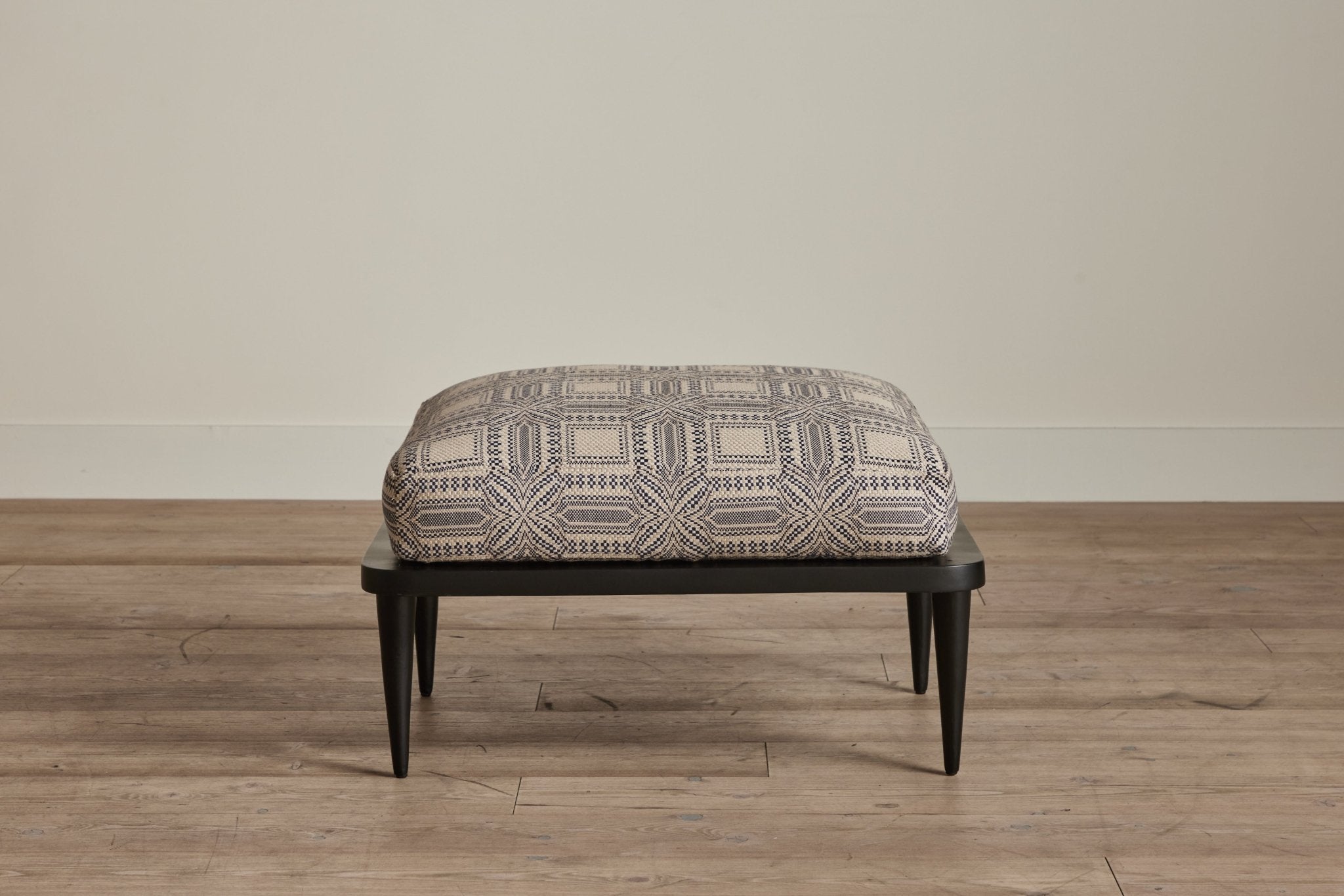 Nicky Kehoe - Metal Spindle Back Ottoman