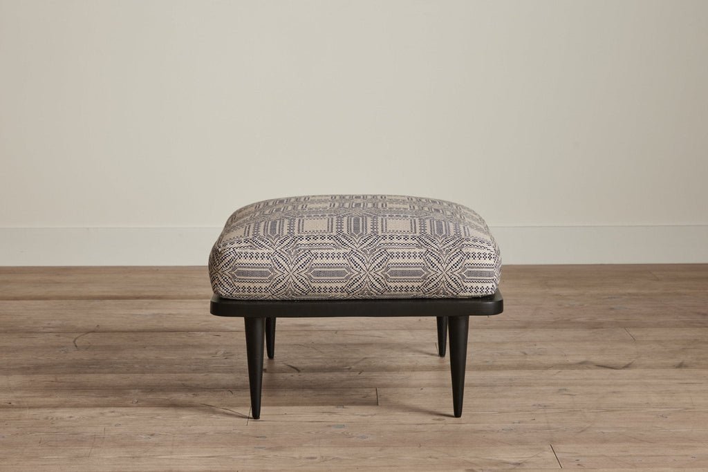 Nicky Kehoe - Metal Spindle Back Ottoman