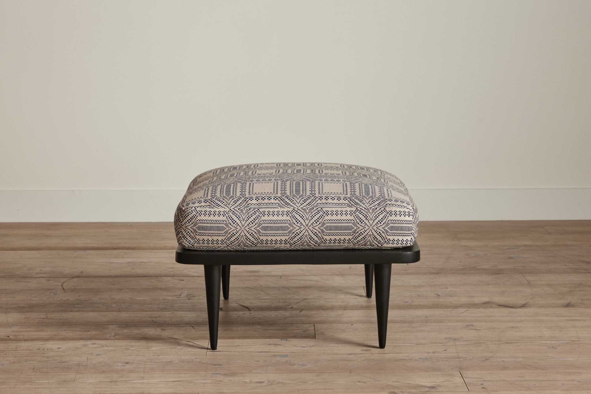 Nicky Kehoe - Metal Spindle Back Ottoman