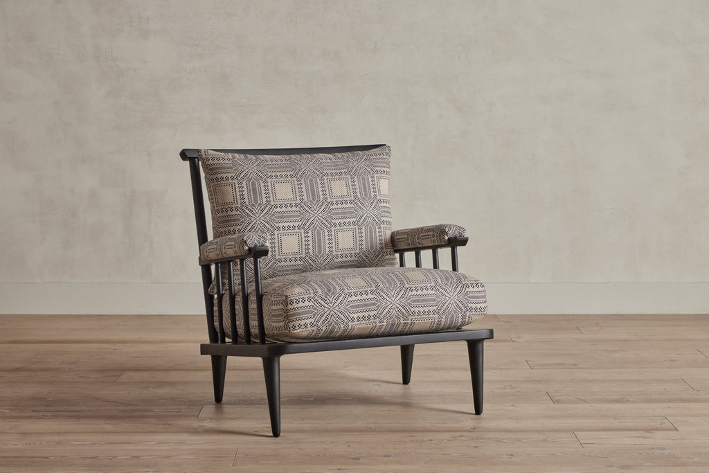 Nicky Kehoe - Metal Spindle Back Viewing Chair