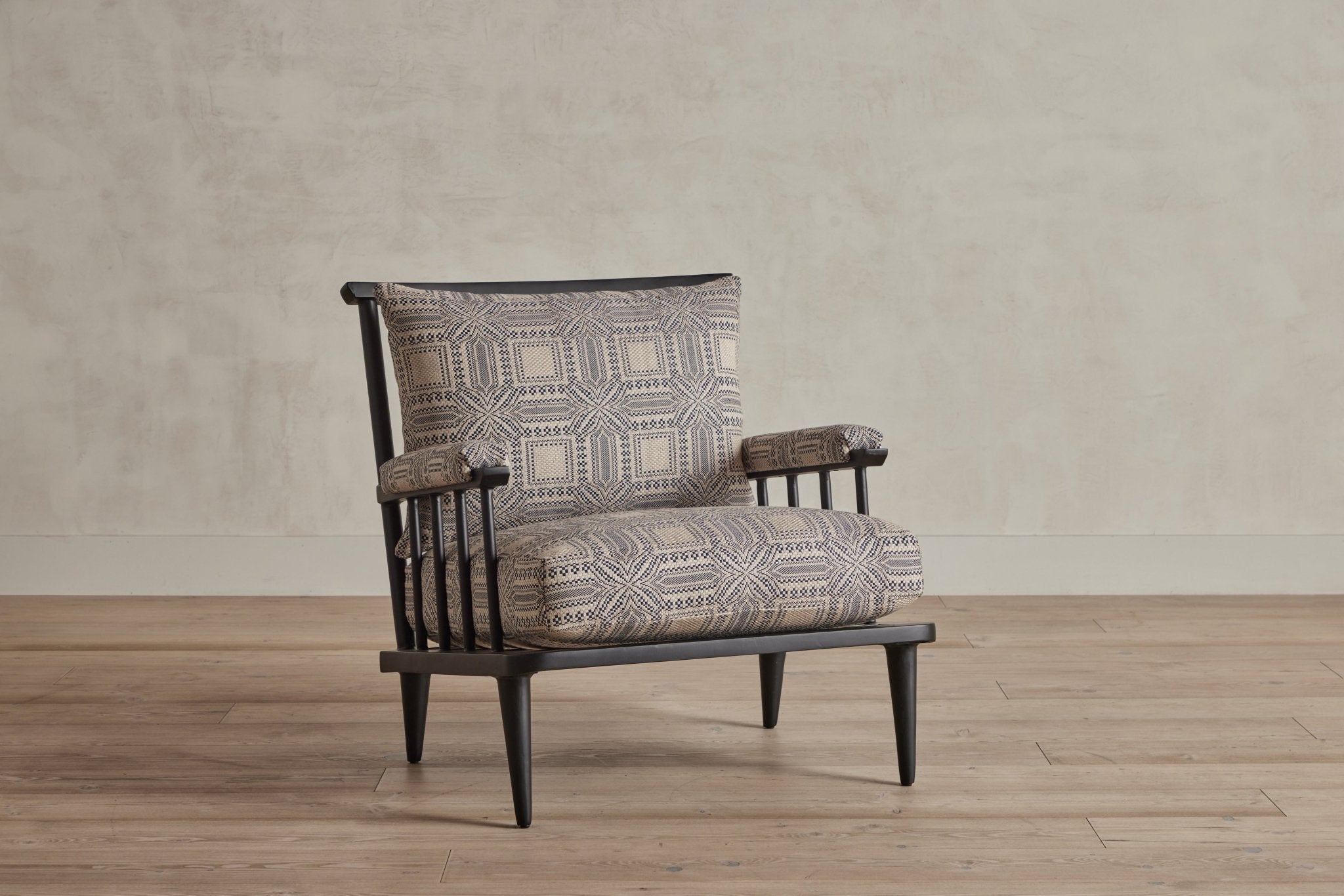 Nicky Kehoe - Metal Spindle Back Viewing Chair