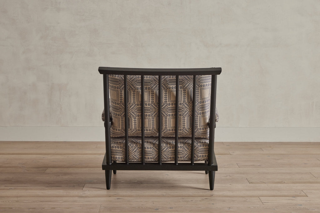 Nicky Kehoe - Metal Spindle Back Viewing Chair