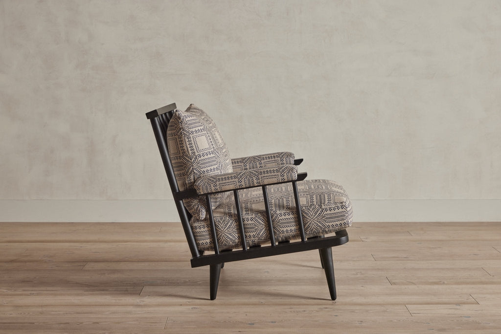 Nicky Kehoe - Metal Spindle Back Viewing Chair