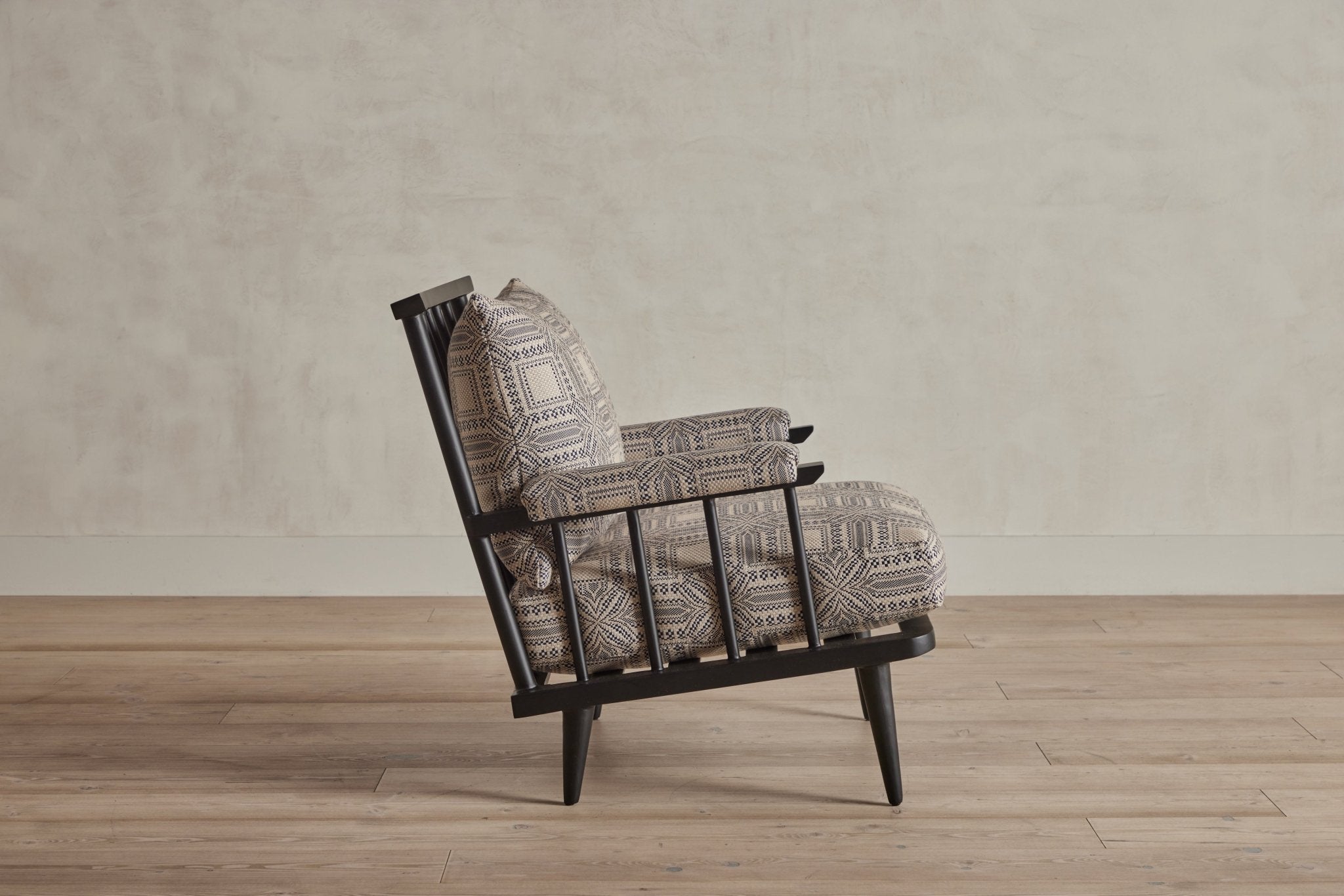 Nicky Kehoe - Metal Spindle Back Viewing Chair