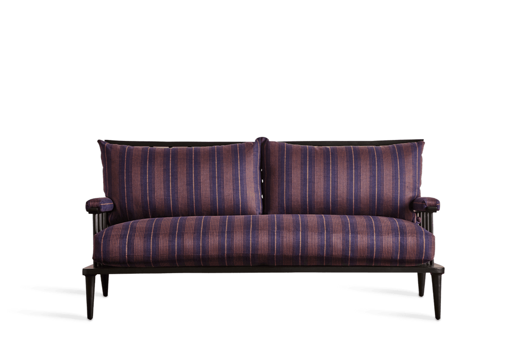 Nicky Kehoe - Metal Spindle Back Viewing Settee