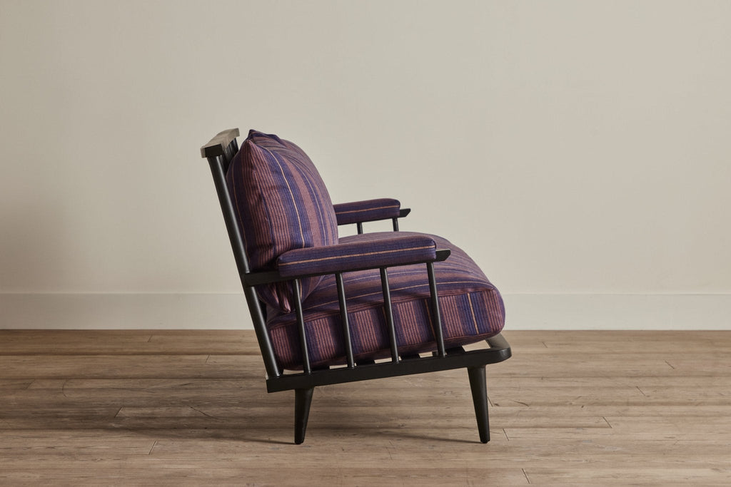 Nicky Kehoe - Metal Spindle Back Viewing Settee