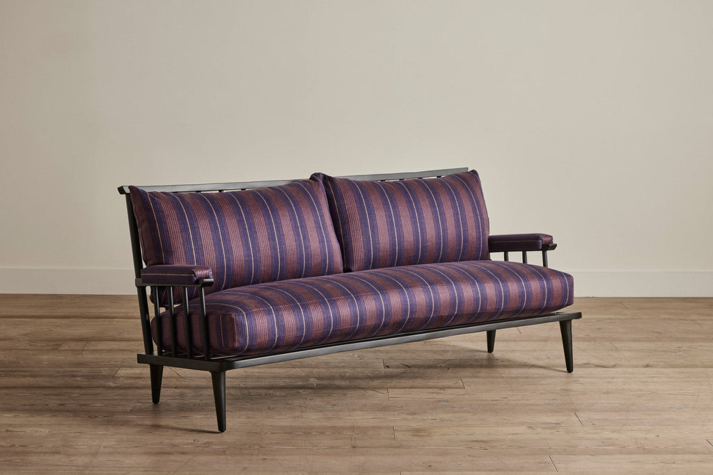 Nicky Kehoe - Metal Spindle Back Viewing Settee
