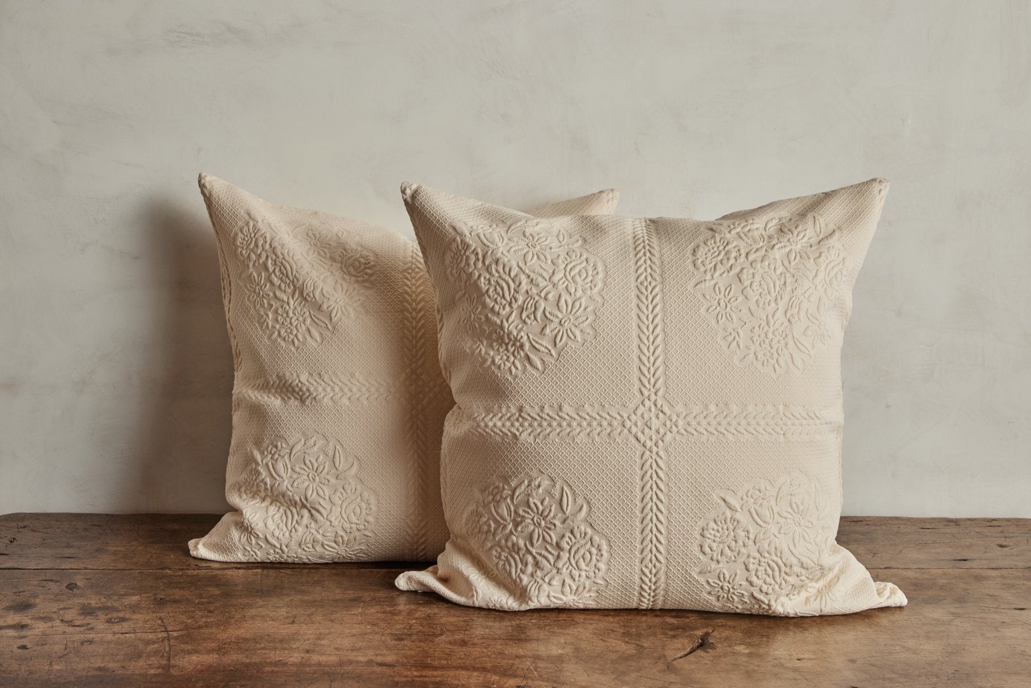 Nicky Kehoe - Pair of Nonna Floral Euro Shams