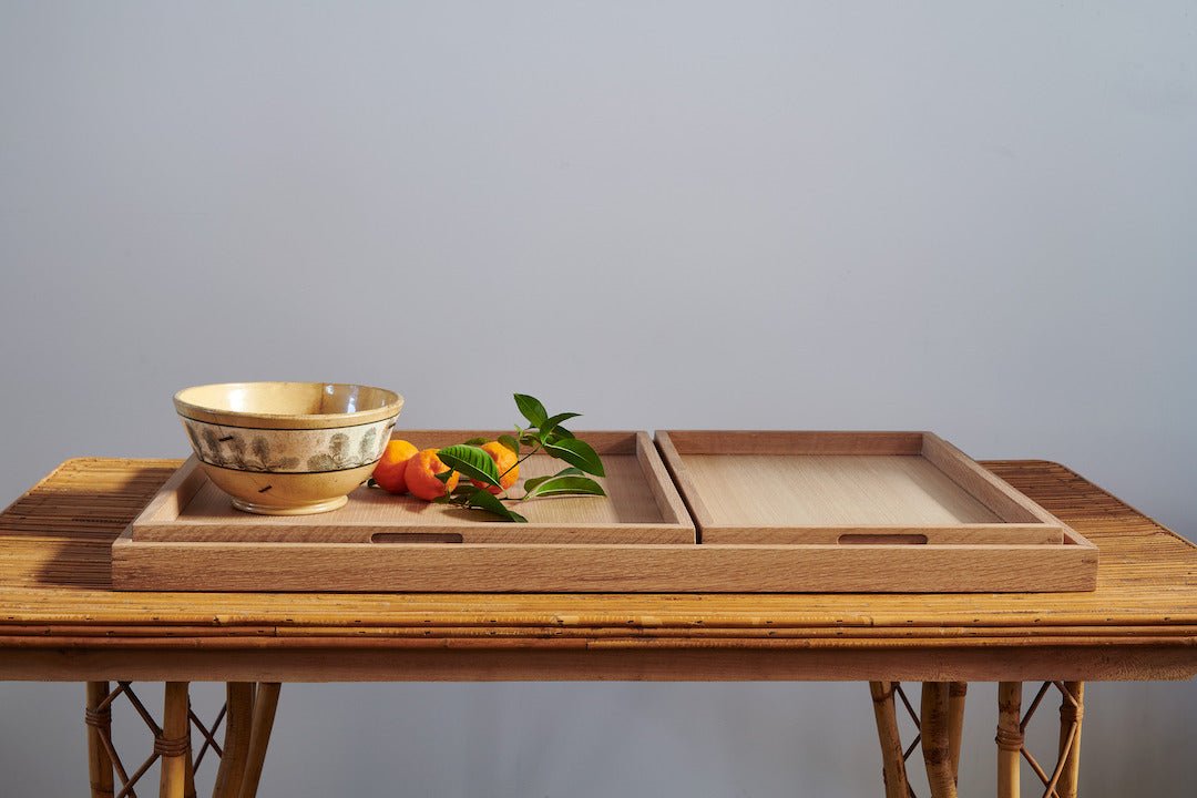Nicky Kehoe - Rectangular Tray, Natural Oak