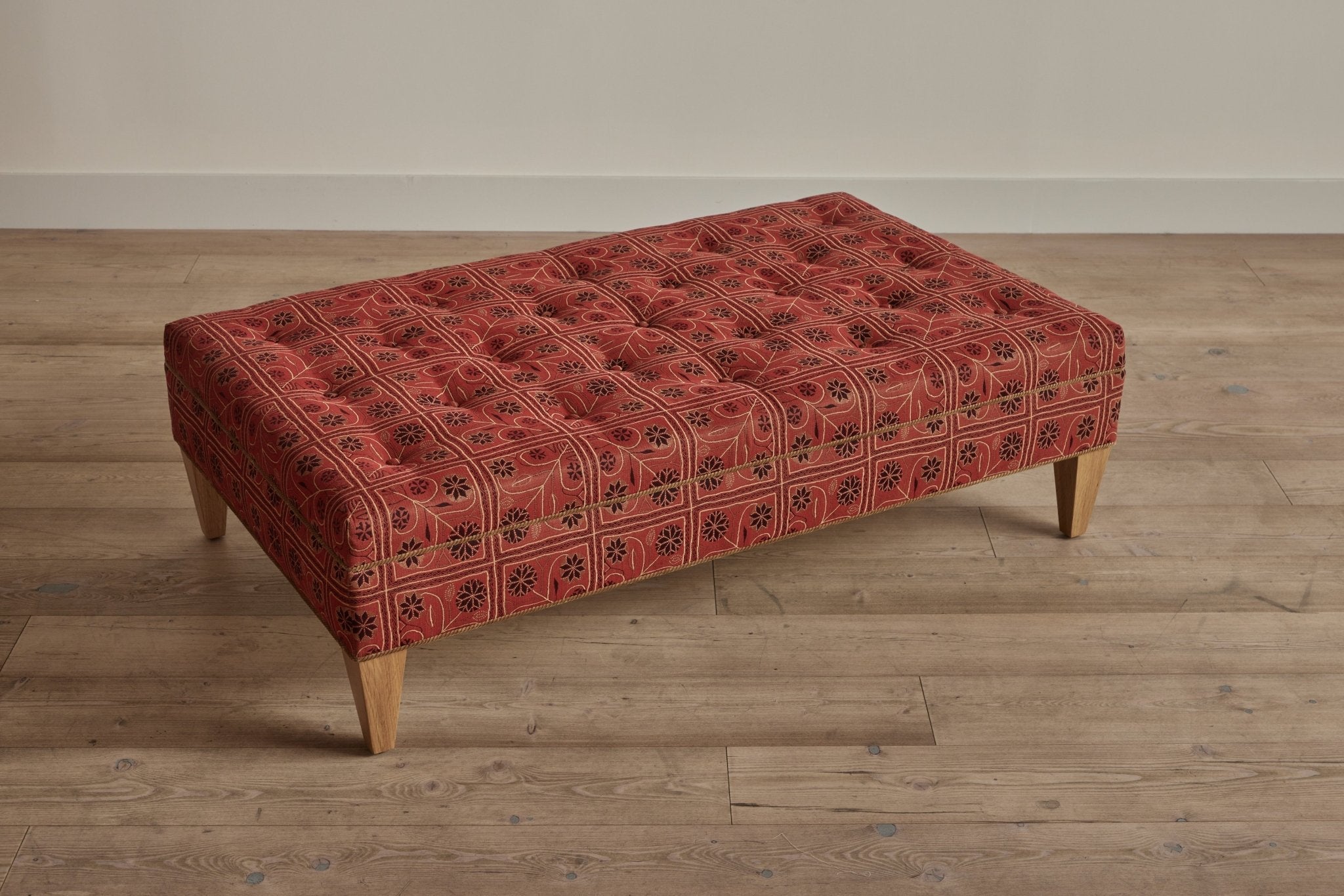 Nicky Kehoe - Rectangular Tufted Ottoman