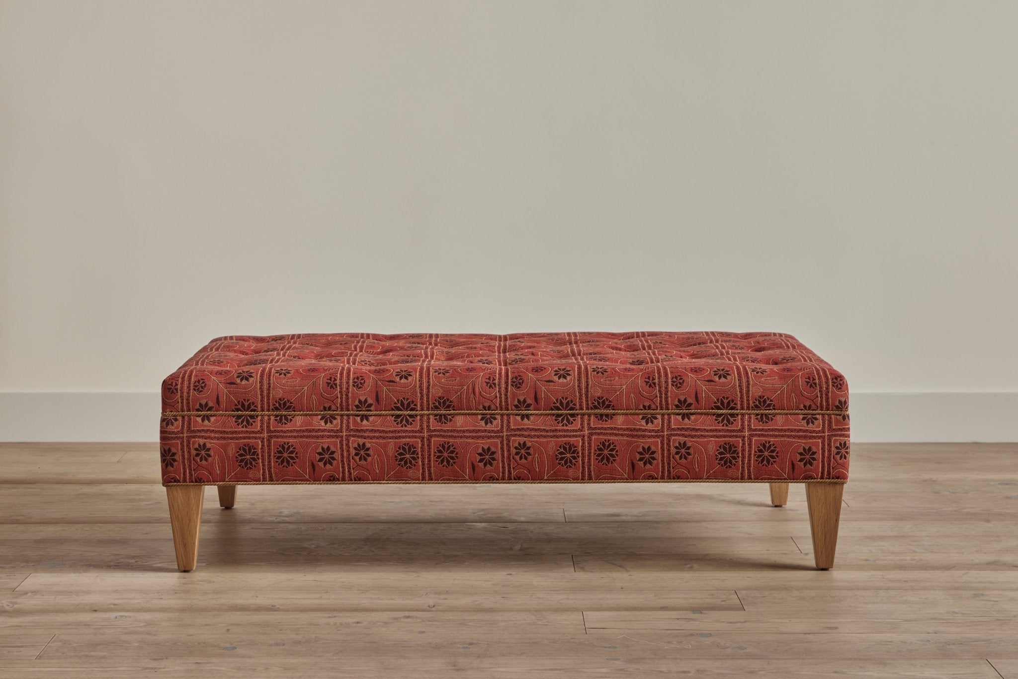 Nicky Kehoe - Rectangular Tufted Ottoman