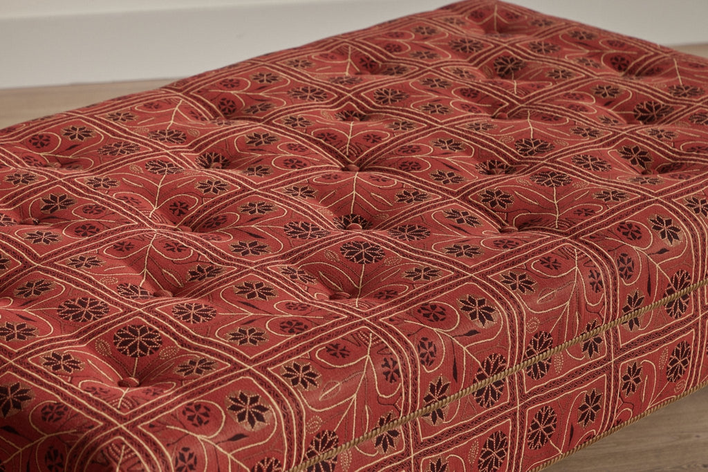 Nicky Kehoe - Rectangular Tufted Ottoman