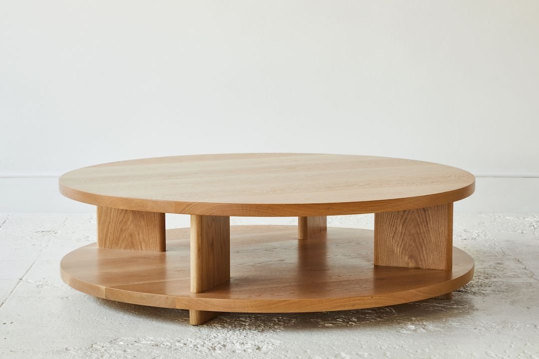 Nicky Kehoe - Round Shelf Coffee Table