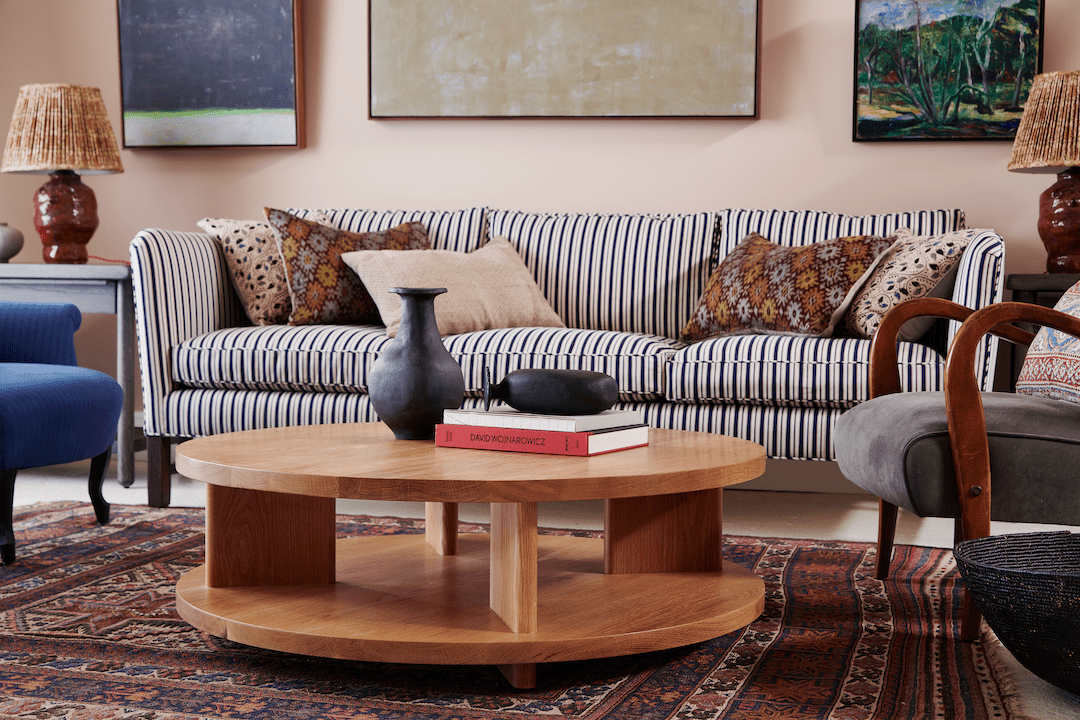Nicky Kehoe - Round Shelf Coffee Table