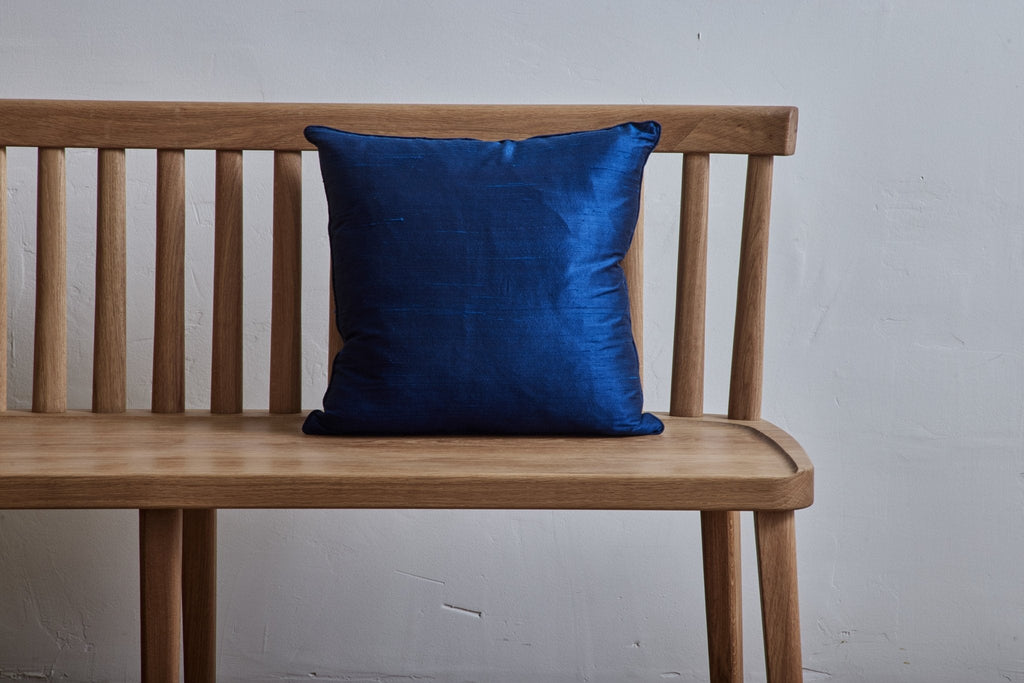 Nicky Kehoe - Silk Pillow in Indigo