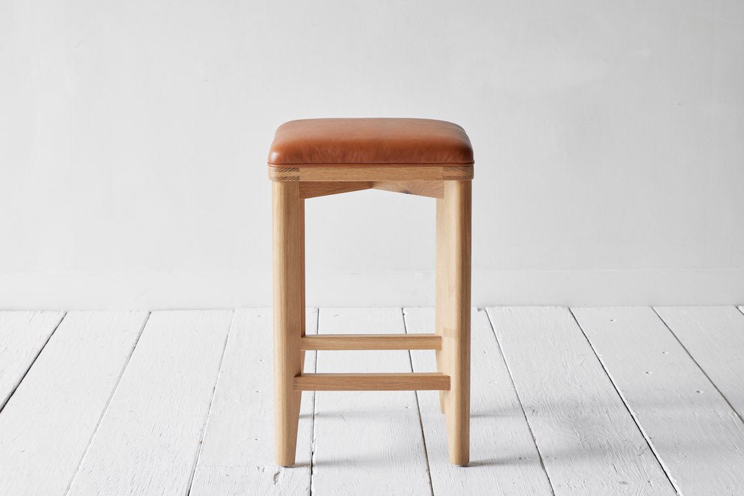 Nicky Kehoe - Upholstered Counter Stool