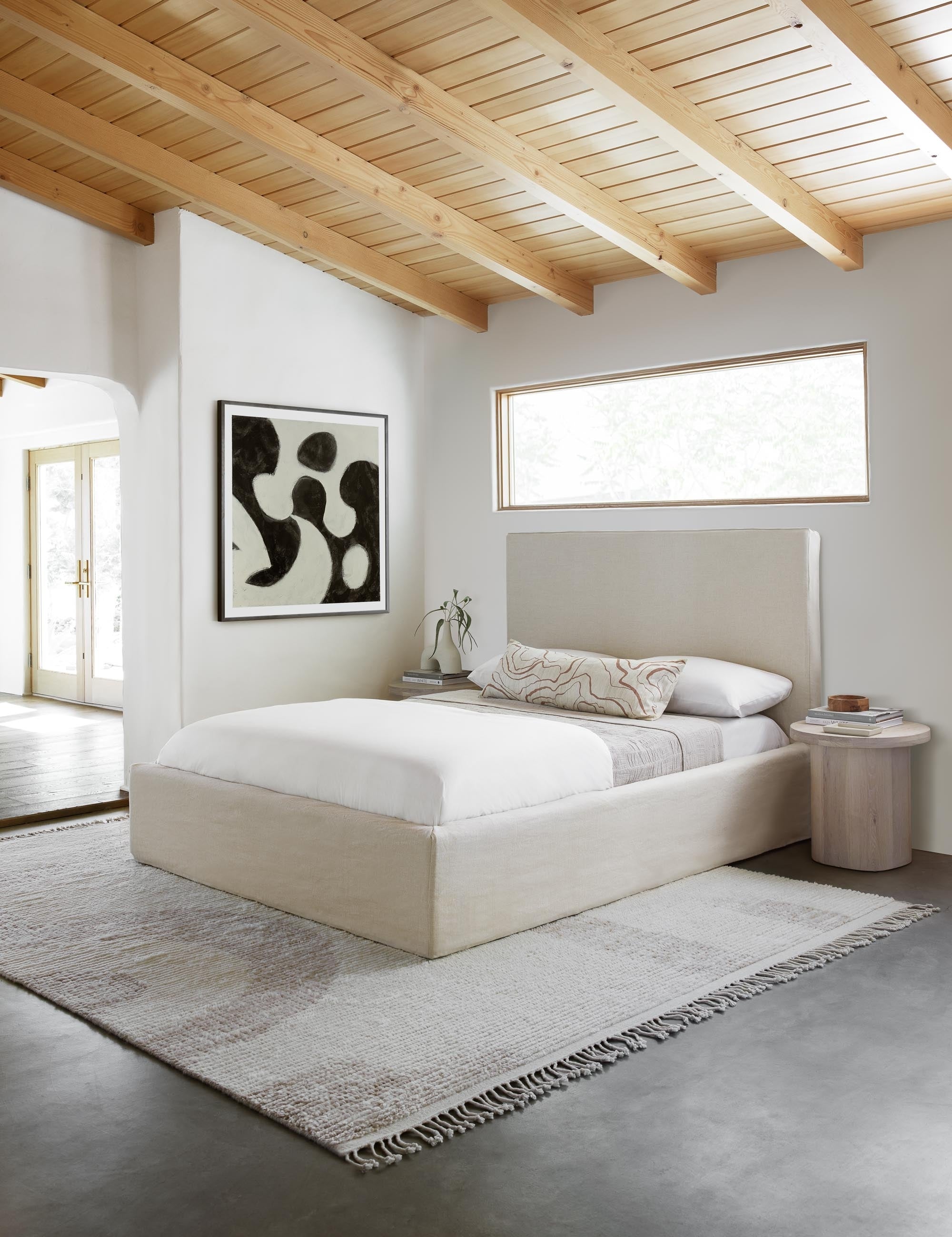 Lulu and Georgia - Shapes 2 Print by Francis Poirot