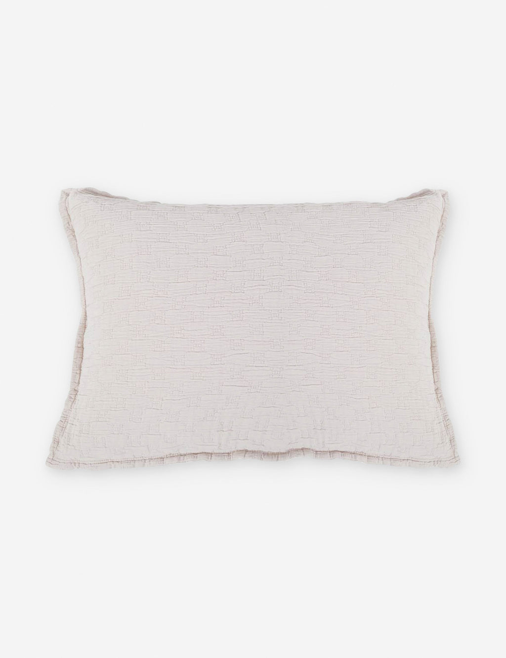 Lulu and Georgia - Ojai Cotton Matelassé Sham by Pom Pom at Home