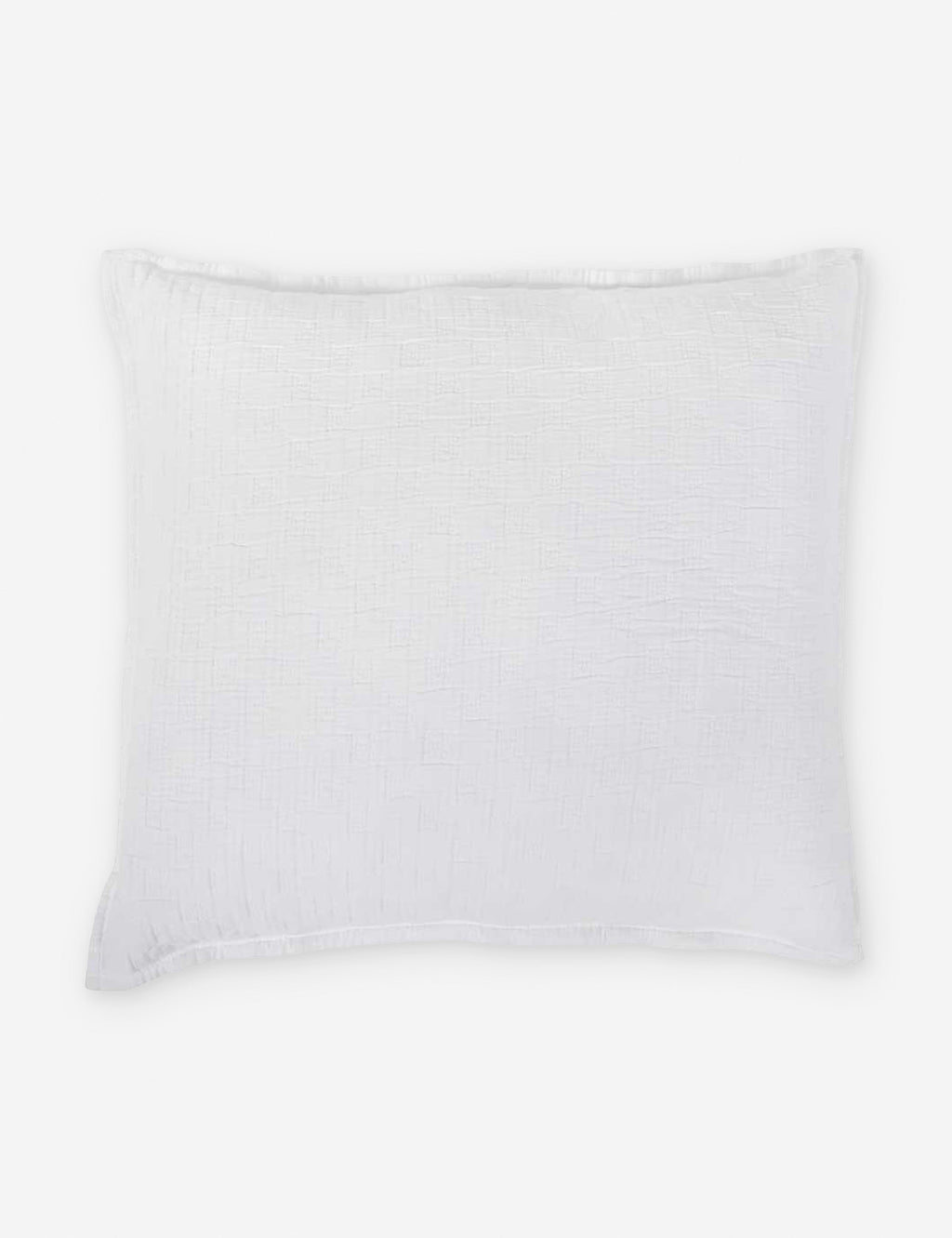 Lulu and Georgia - Ojai Cotton Matelasse Euro Sham by Pom Pom at Home