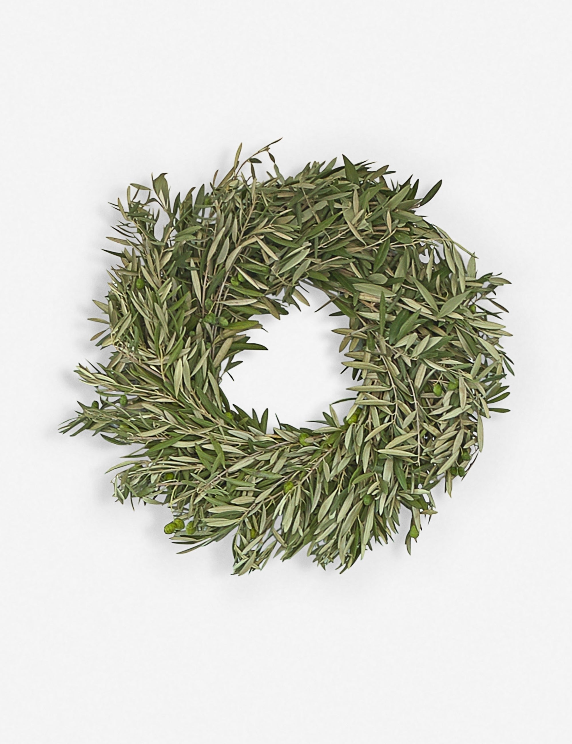 Lulu and Georgia - Fresh Handmade Olive Leaf Wreath