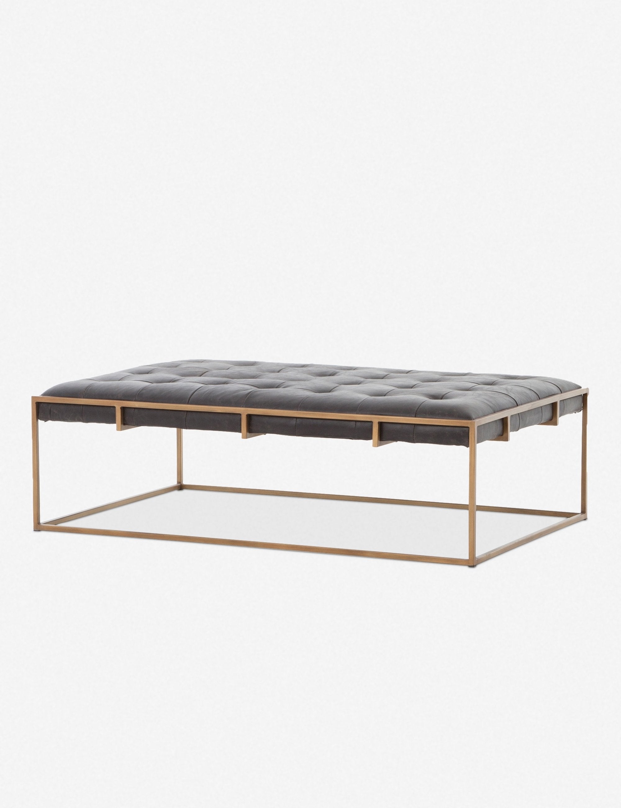 Lulu and Georgia - Olwina Leather Coffee Table