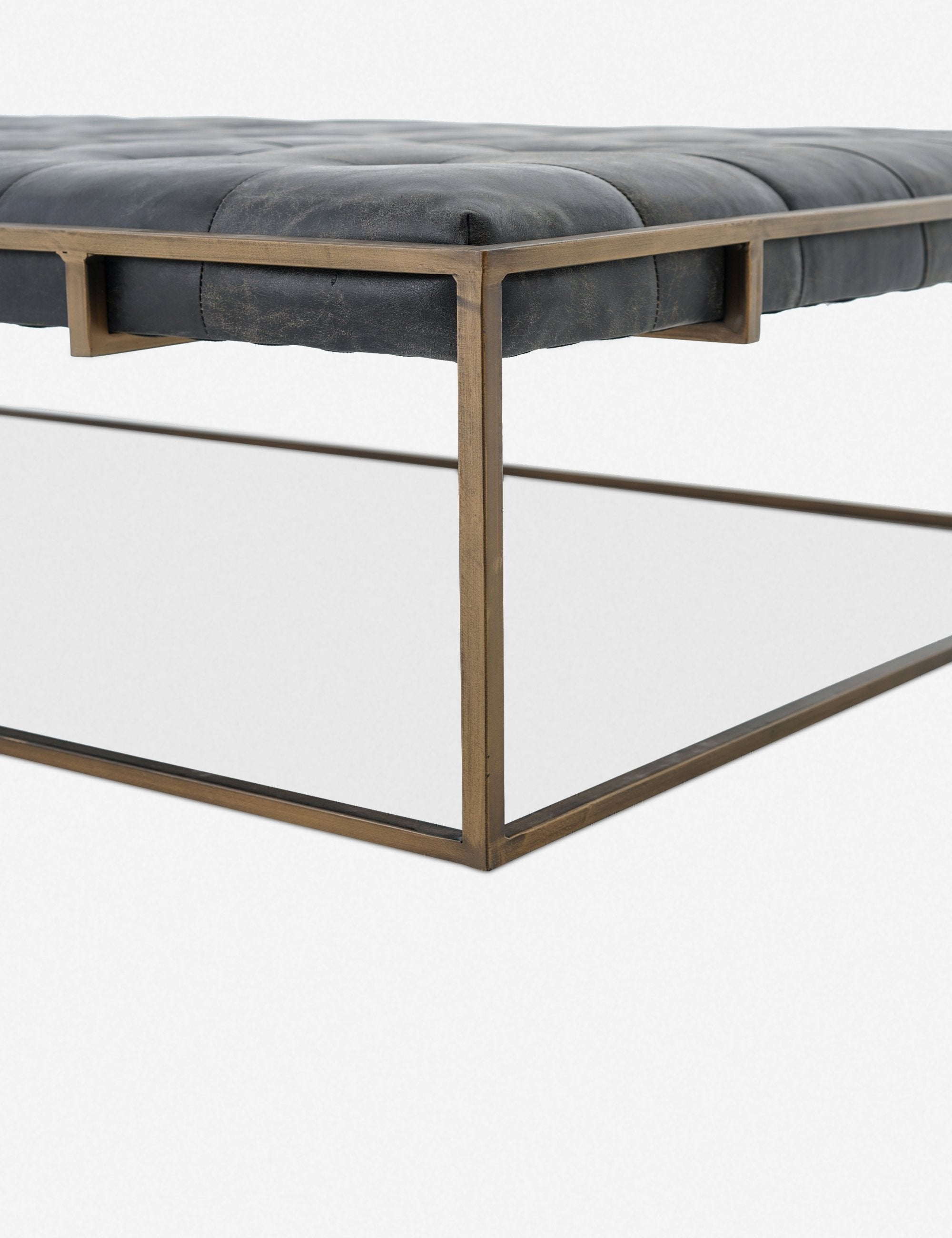 Lulu and Georgia - Olwina Leather Coffee Table