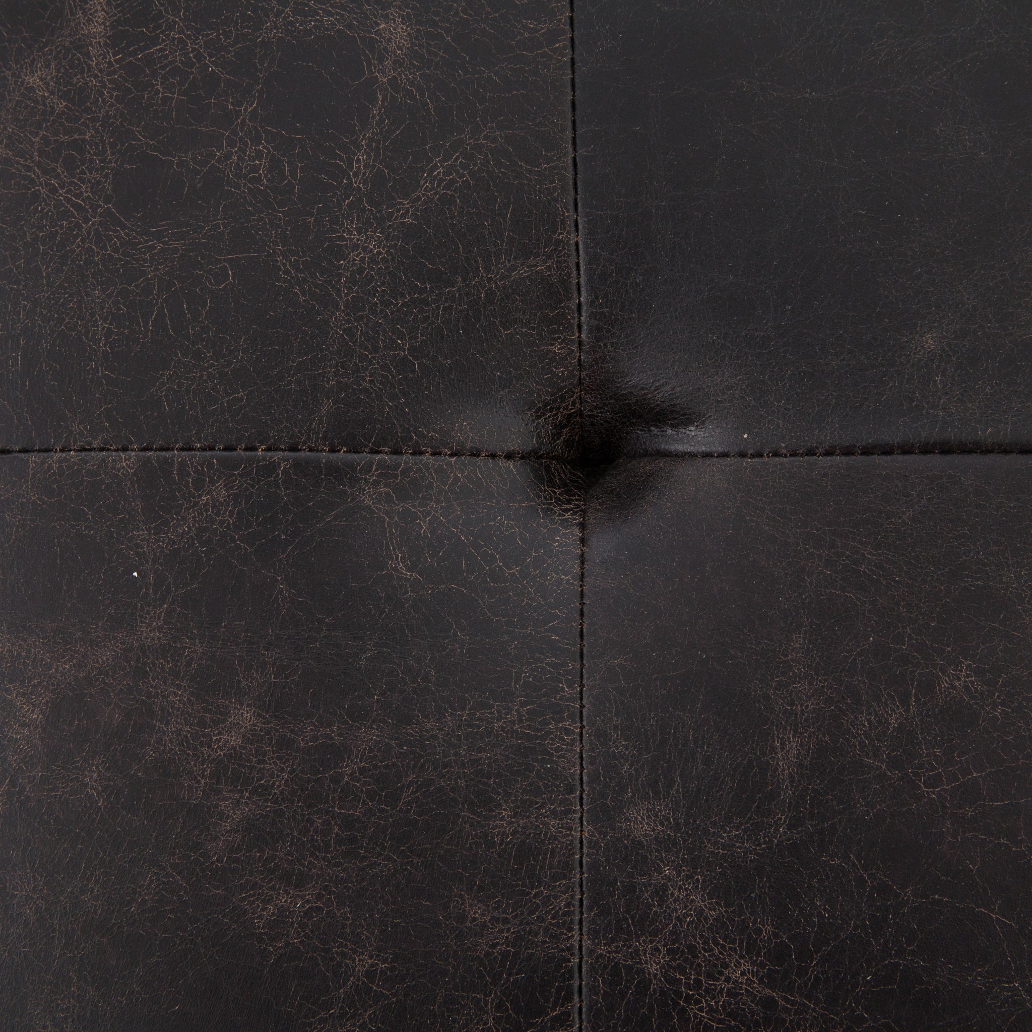 Lulu and Georgia - Olwina Square Leather Coffee Table