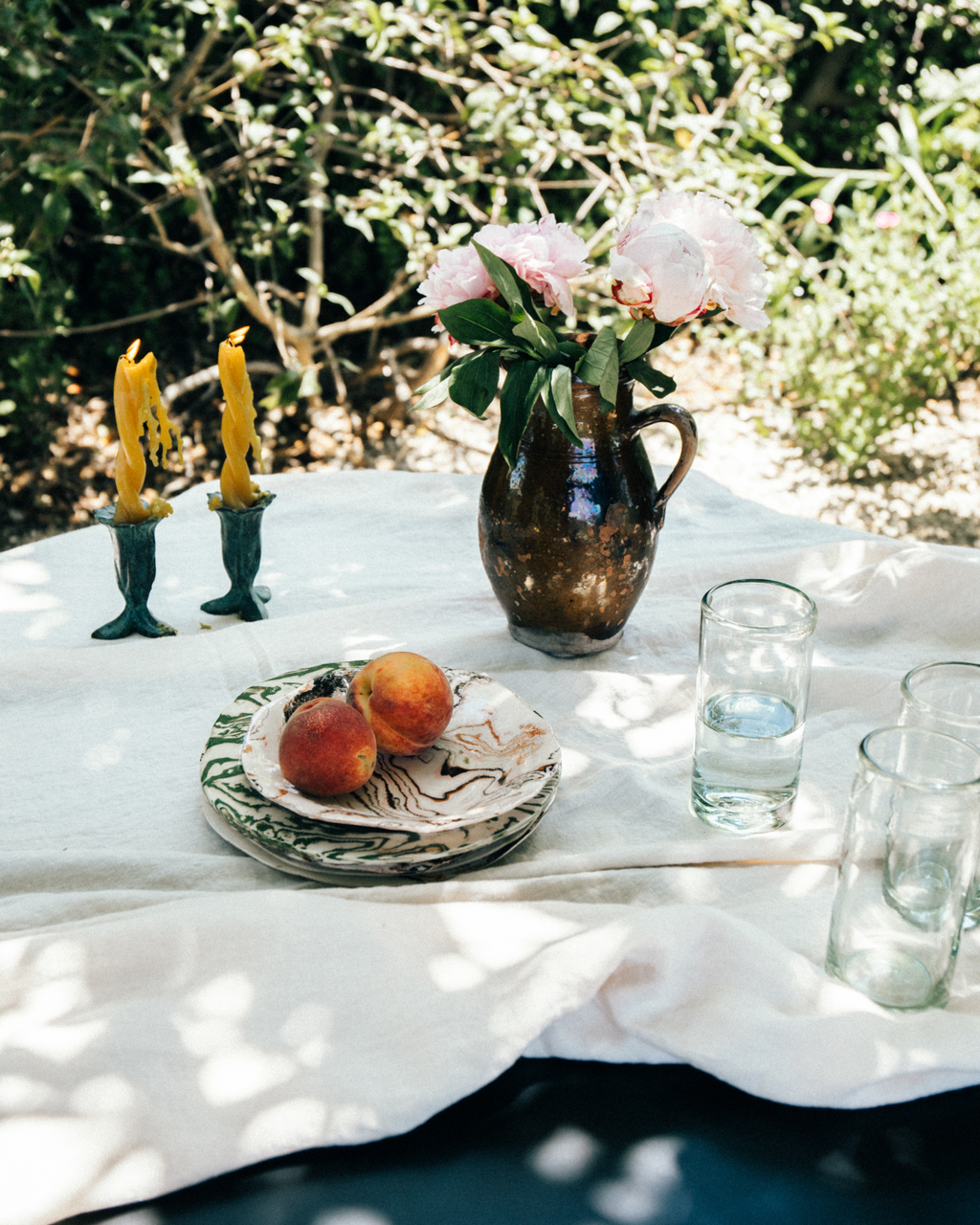 Nicky Kehoe - Linen Tablecloth In Natural