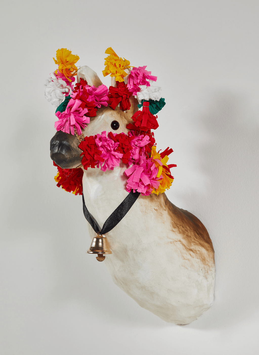 Nicky Kehoe - Paper Mâché Taxidermy, Baby Pom Llama