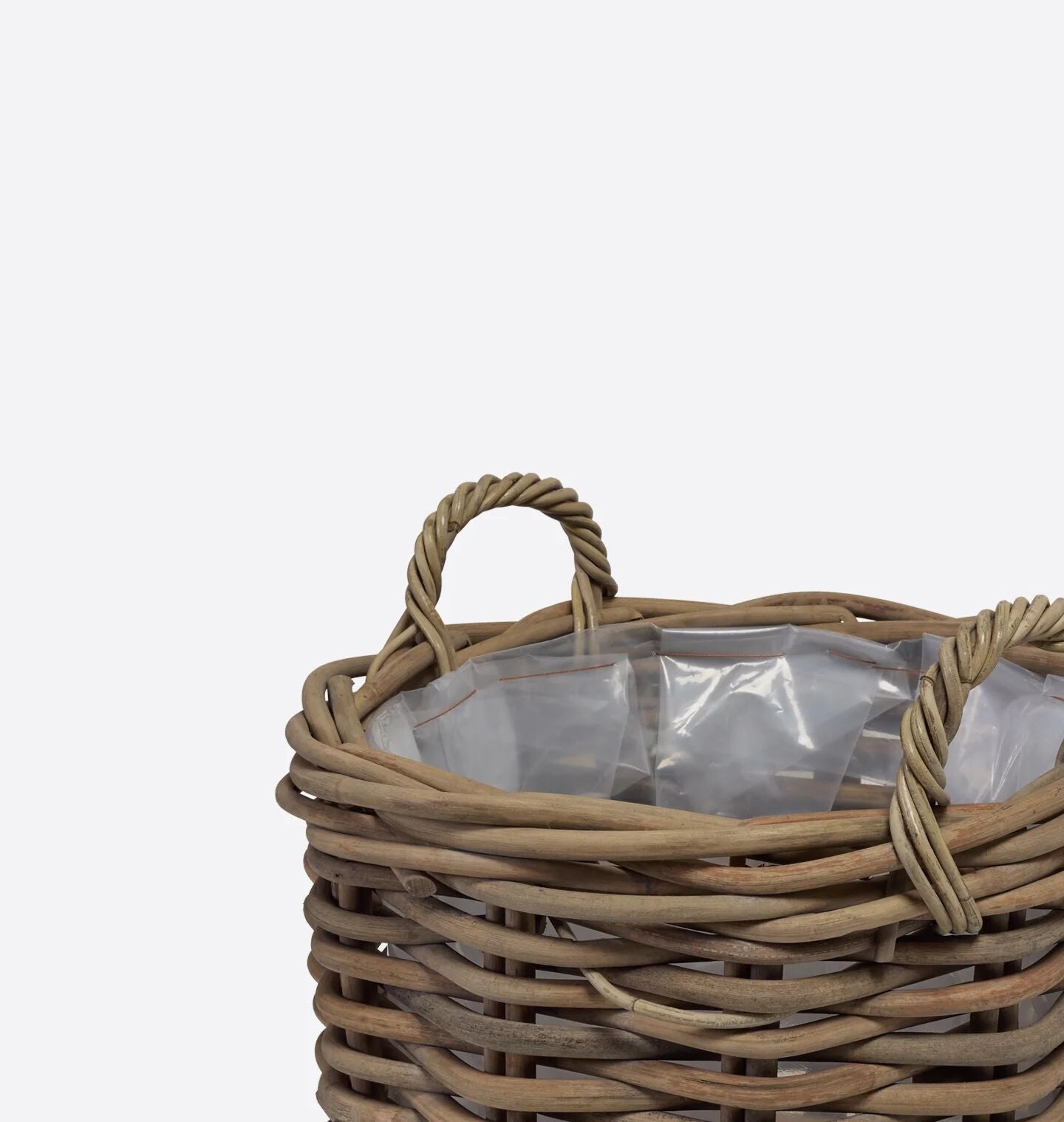 Amber Interiors - Handwoven Rattan Planter