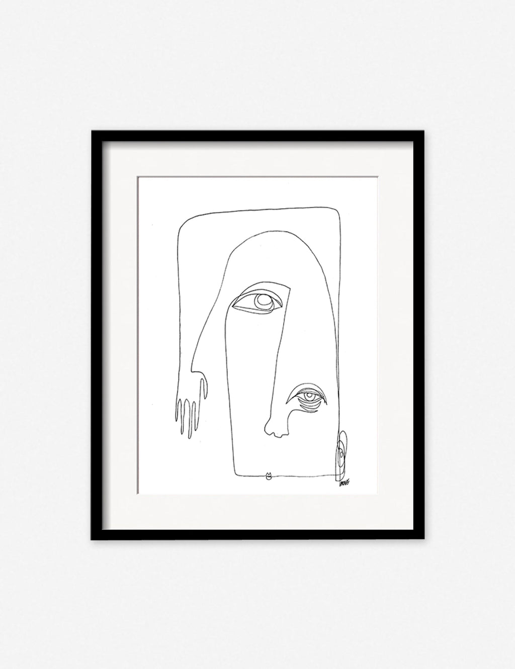 Lulu and Georgia - Picasso Print by Damienne Merlina
