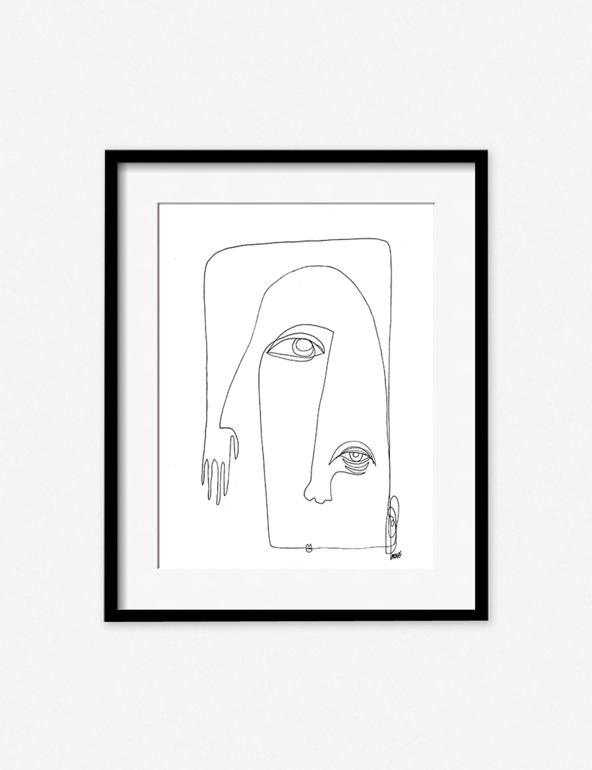 Lulu and Georgia - Picasso Print by Damienne Merlina