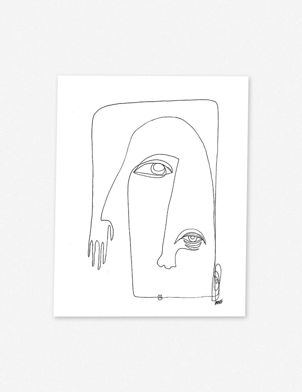 Lulu and Georgia - Picasso Print by Damienne Merlina