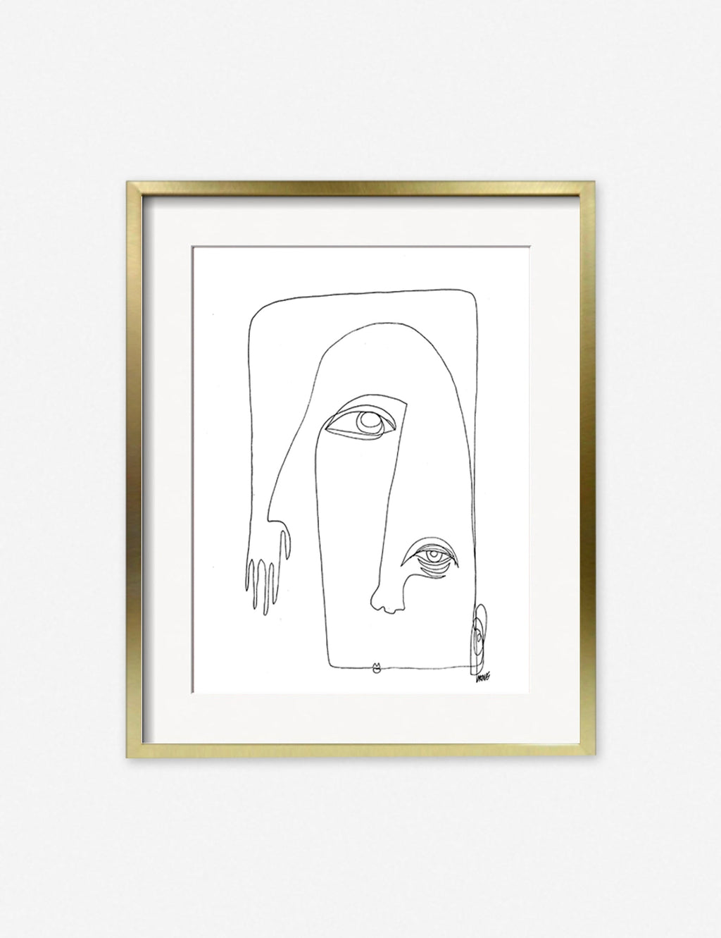 Lulu and Georgia - Picasso Print by Damienne Merlina