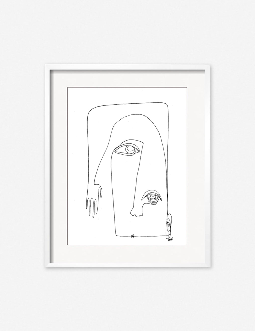 Lulu and Georgia - Picasso Print by Damienne Merlina