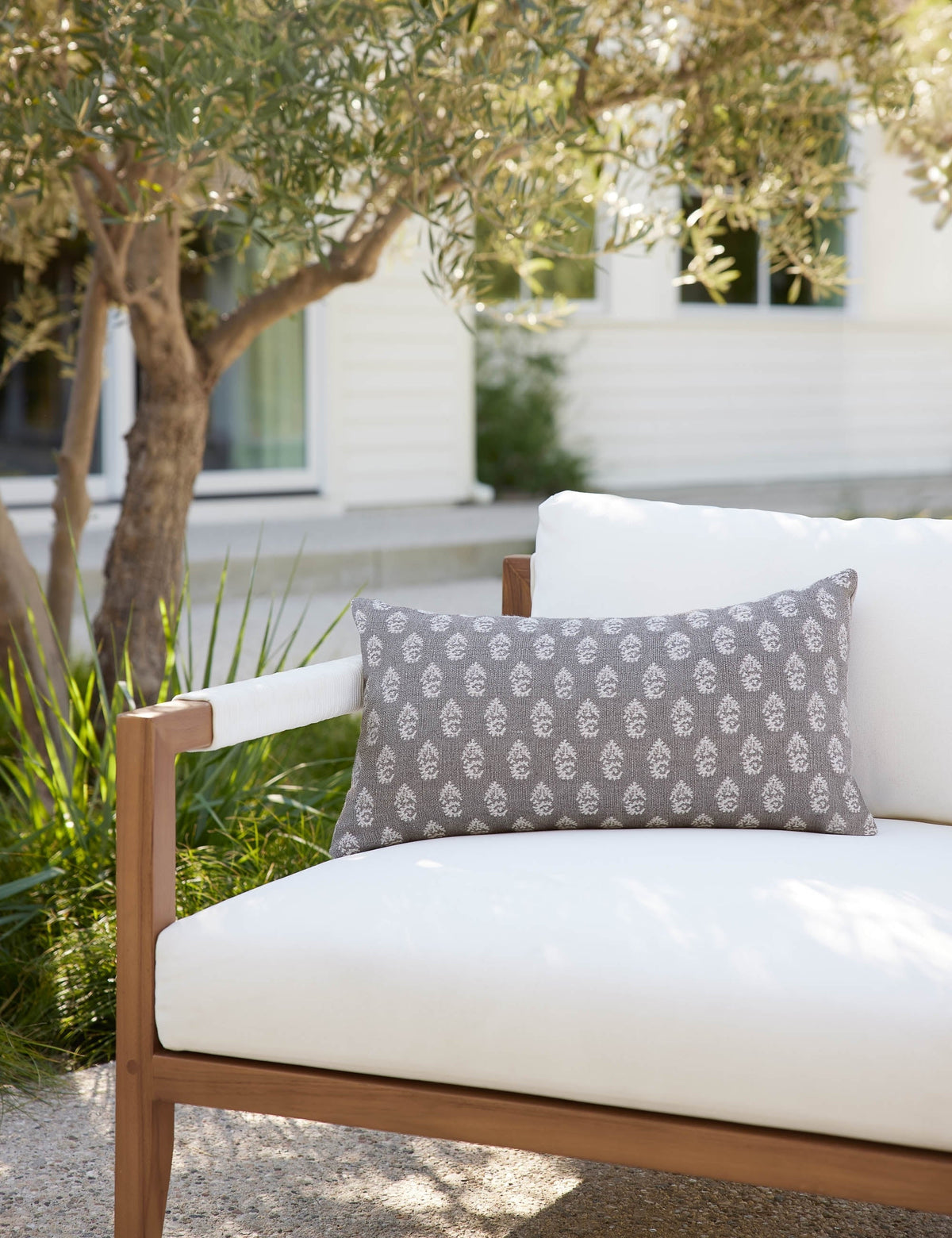 Montrose Indoor / Outdoor Lumbar Pillow by Sunbrella for Lulu and Geor ...