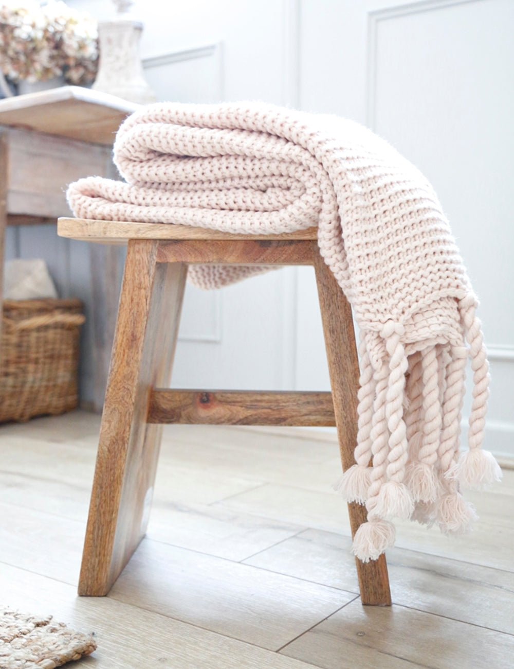 Lulu and Georgia - Trestles Chunky Knit Throw by Pom Pom at Home