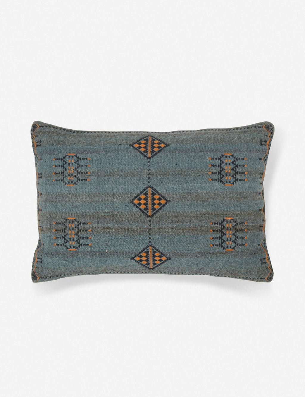 Lulu and Georgia - Indigo Lumbar Pillow