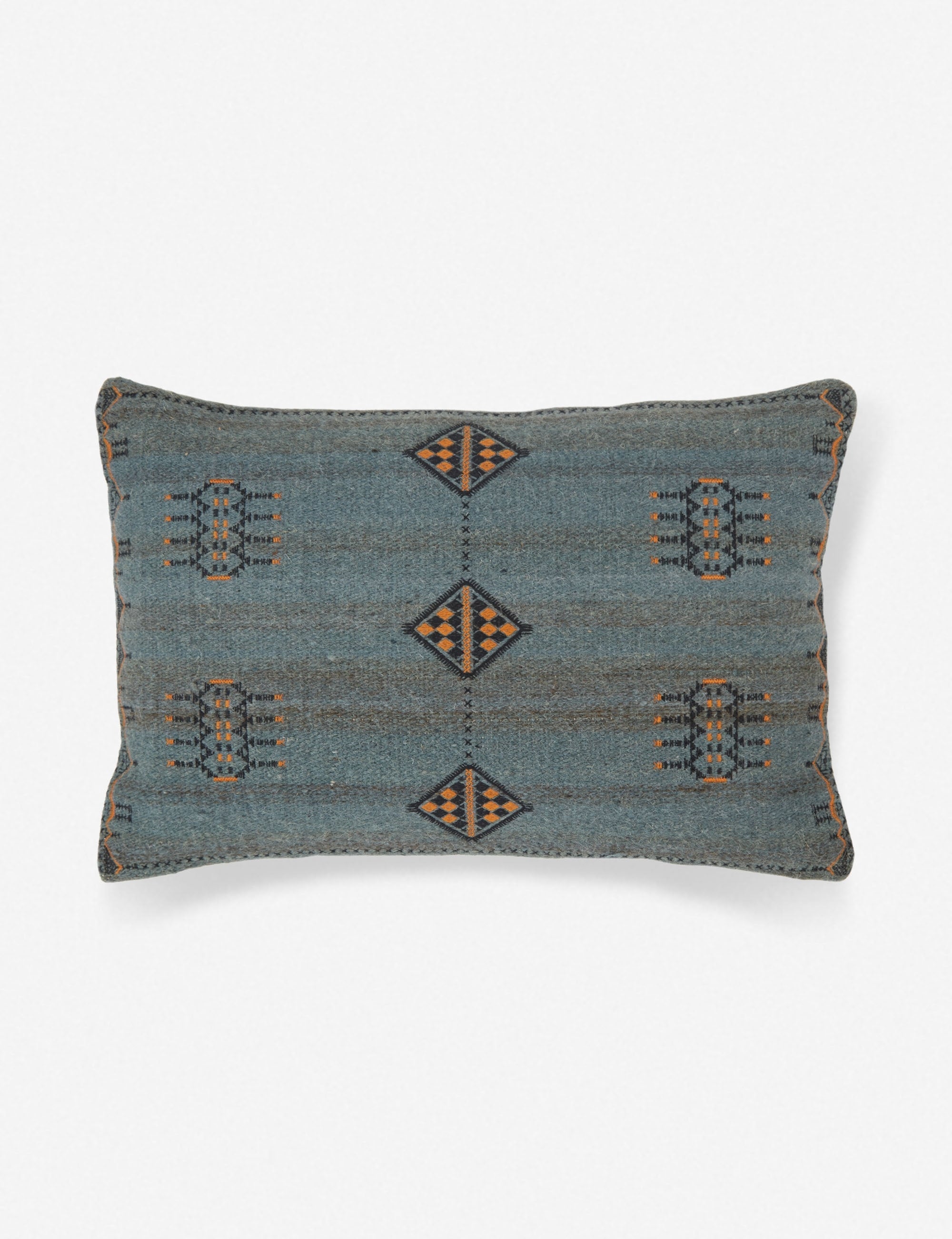Lulu and Georgia - Indigo Lumbar Pillow