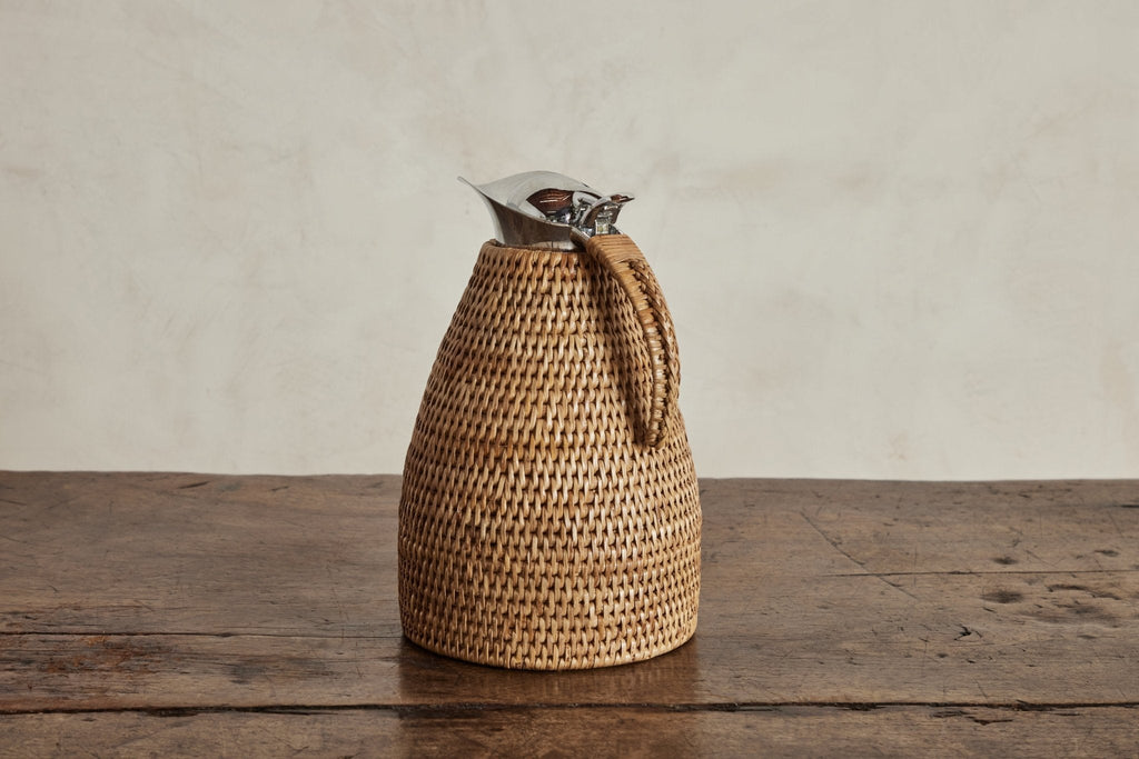Nicky Kehoe - Rattan Wrapped Thermos Carafe