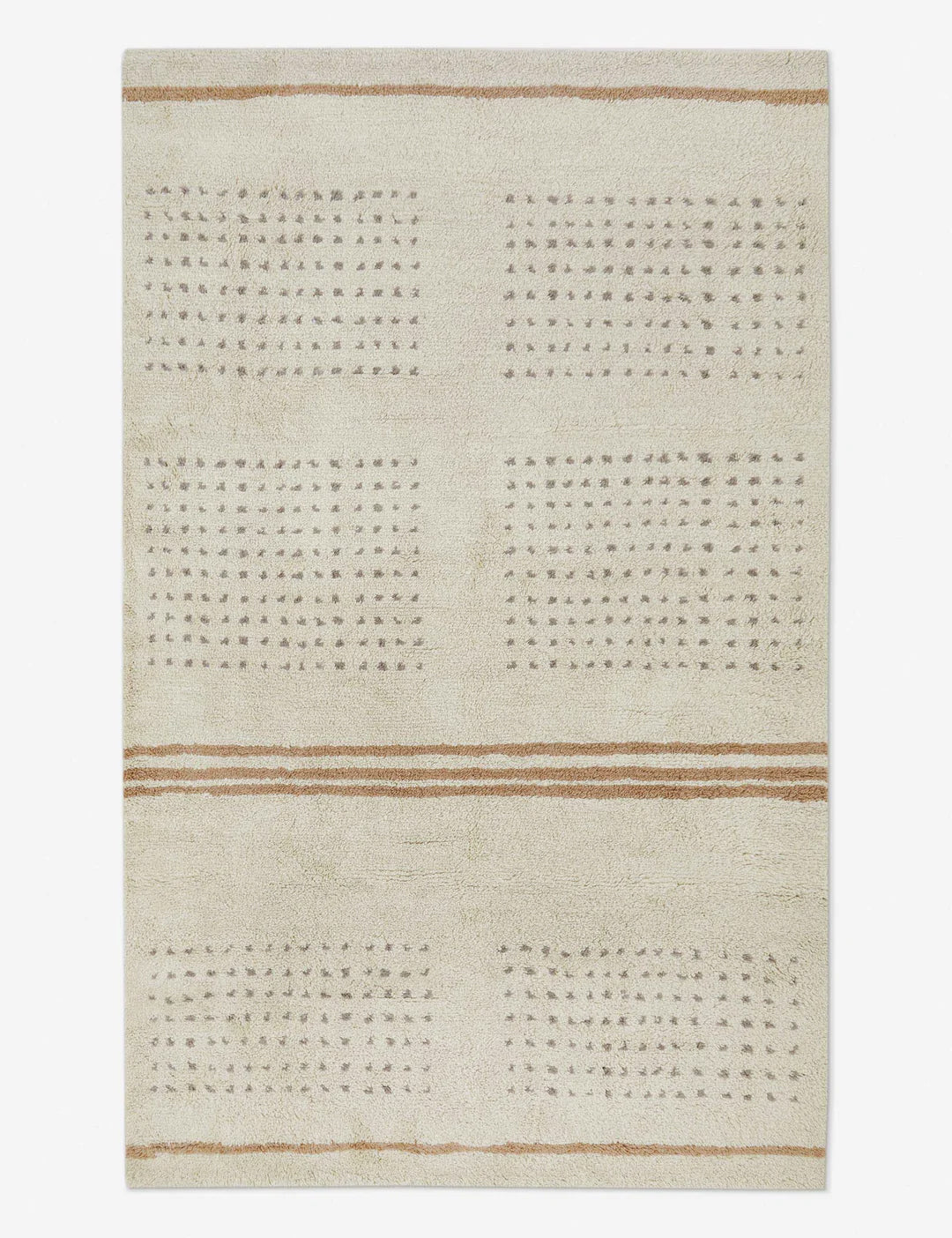 Lulu and Georgia - Rina Hand - Knotted Wool - Blend Moroccan Rug