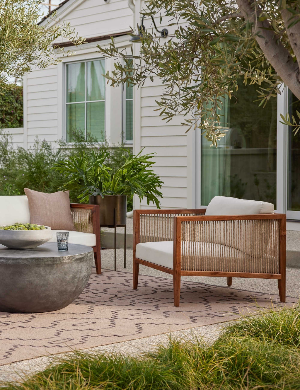 Lulu and Georgia - Rosen Indoor / Outdoor Accent Chair