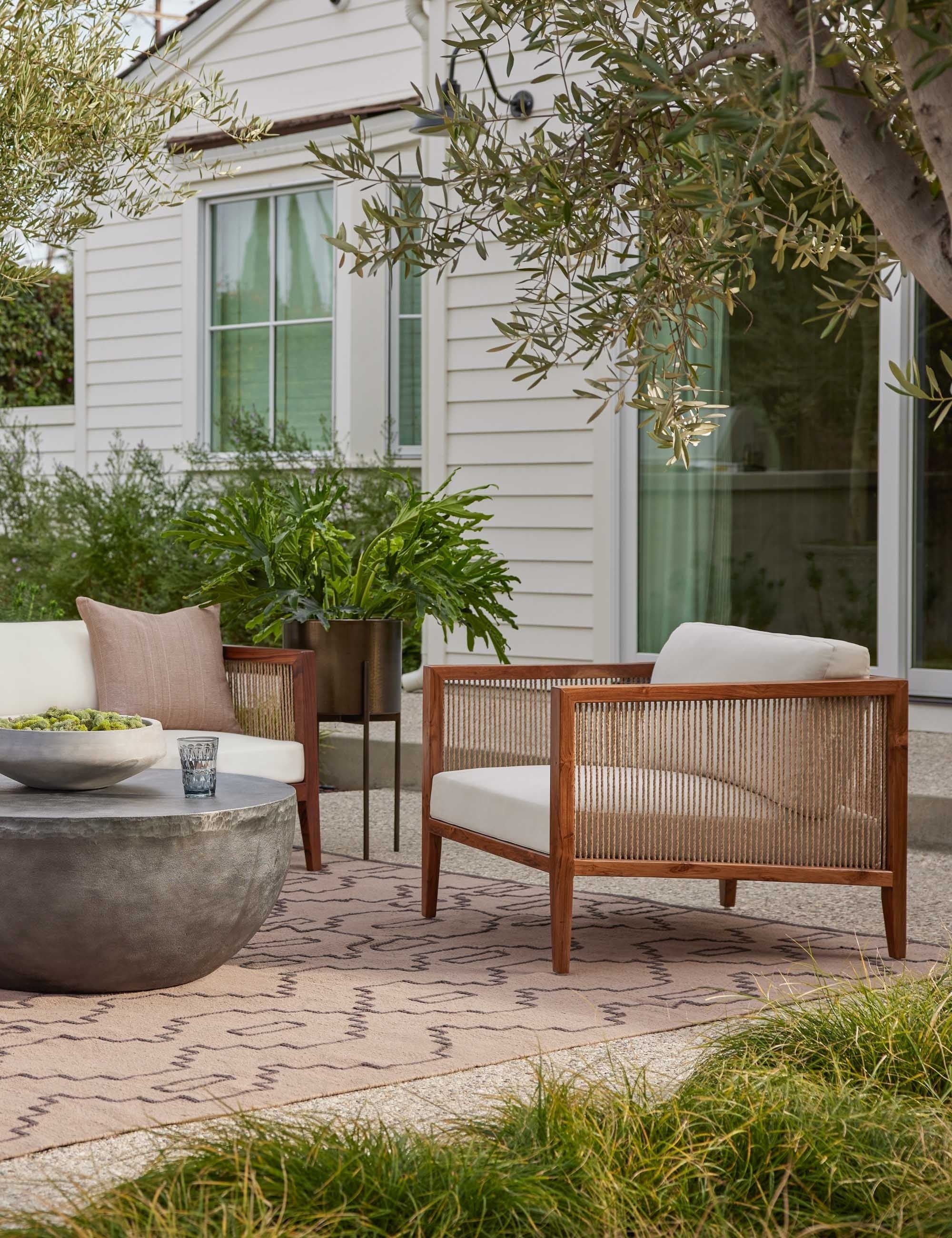 Lulu and Georgia - Rosen Indoor / Outdoor Accent Chair