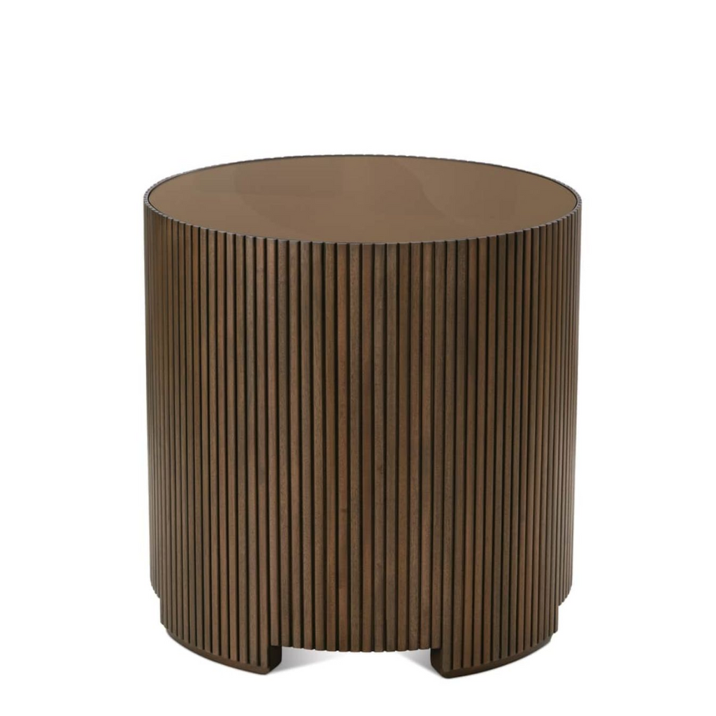 Urban Natural - Kindred Glass Top End Table